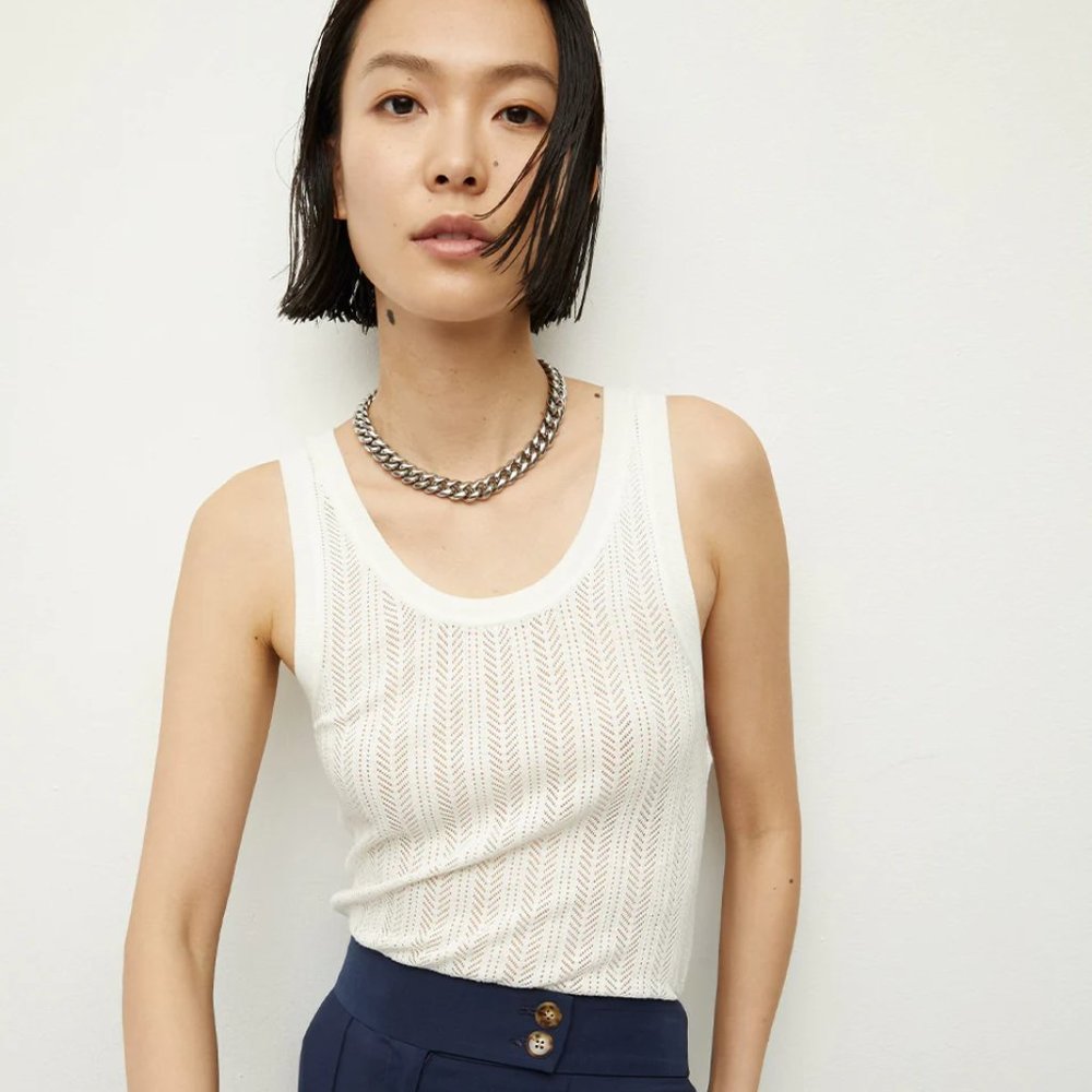 Veronica Beard Galli Knit Tank XS